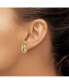 ფოტო #1 პროდუქტის Stainless Steel Enameled Our Lady of Guadalupe Earrings