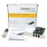 Фото #9 товара StarTech.com 4 port PCI 1394a FireWire Adapter Card - 3 External 1 Internal - PCI - IEEE 1394/Firewire - Green - Metallic - CE - UL - FCC - REACH - TAA - Microsoft WHQL Certified - Texas Instruments - TSB12LV26 - 0.4 Gbit/s