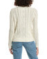 Фото #2 товара Minnie Rose Ombre Cable Turtleneck Sweater Women's