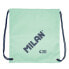 Фото #1 товара Сумка-рюкзак на веревках Milan Since 1918 Зеленый 42 x 34 x 0,7 cm