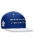 Фото #1 товара Men's Blue, White Toronto Maple Leafs Authentic Pro Rink Two-Tone Snapback Hat