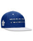 ფოტო #1 პროდუქტის Men's Blue, White Toronto Maple Leafs Authentic Pro Rink Two-Tone Snapback Hat