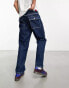 Фото #3 товара Tommy Jeans skater worker jeans in mid wash