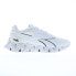 Reebok Zig Dynamica 4 Womens White Canvas Lace Up Lifestyle Sneakers Shoes 9.5