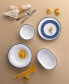 Фото #39 товара Rill 4 Piece Dinner Plate Set, Service for 4