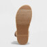 Фото #3 товара Women's Tanna Platform Sandals - Universal Thread Cognac 11