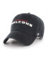 ფოტო #2 პროდუქტის Men's '47 Black Atlanta Falcons Clean Up Script Adjustable Hat