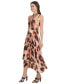Фото #3 товара Платье DKNY женское с принтом и асимметричным подолом