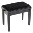 Fame PB-10C-PE Piano Bench (Polished Black)