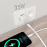 Фото #2 товара Зарядное устройство AISENS Wall Charger ASCH-35W1P022-W White 35 Вт