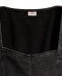 ფოტო #3 პროდუქტის Women's Ophelia Denim Sweetheart-Neck Top