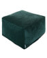 Villa Ottoman Square Pouf 27" x 17"