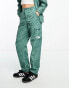 The North Face Alrescha high waist cargo trousers in green Exclusive at ASOS