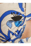Melis Ağazat X Boyundan Bağlamalı Desenli Crop Kadın Atlet