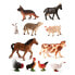 Фото #1 товара Игрушечные фигуры Miniland Animal Figures Farm из серии Farm Animals (Фермерские животные)