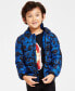 Little Boys Star Packable Puffer Coat, Created for Macy's