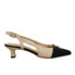 Фото #1 товара VANELi Tady Pointed Toe Slingback Pumps Womens Beige, Black Dress Casual TADY-31