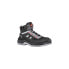 U.power Sicherheitsstiefel Cross Größe 47 schwarz/grau/rot S3 SRC EN ISO 20345 Veloursleder/Meshmaterial