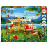 EDUCA 1000 Pieces Vacations In The Countryside Puzzle