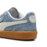 Фото #3 товара Puma Palermo Basketball Nostalgia Mens Blue Lifestyle Sneakers Shoes