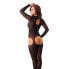 Rimba Amorable Open Catsuit with Long Sleeves One Size