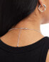 Фото #3 товара Accessorize long circle pendant necklace in silver