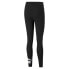 Puma Essentials Logo Leggings Womens Black Athletic Casual 586832-01