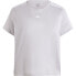 ფოტო #4 პროდუქტის ADIDAS Aeroready Train Essentials 3 Stripes Plus short sleeve T-shirt