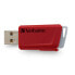 Фото #5 товара Verbatim Store 'n' Click - USB 2.0 Drive 3.2 GEN1 - 3x16 GB - Red/Blue/Yellow - 16 GB - USB Type-A - 3.2 Gen 1 (3.1 Gen 1) - 80 MB/s - Slide - Blue - Red - Yellow