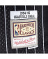 Фото #2 товара Men's Shaquille O'Neal Blue, Black Orlando Magic Hardwood Classics 1994-95 Split Swingman Jersey