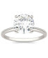 Фото #4 товара Кольцо Charles & Colvard Moissanite Solitaire 1 ct. 14k White Gold