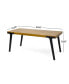 Фото #2 товара Stylish Acacia Wood Dining Table Modern, Weather-Resistant, Seating for 5