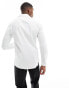 Фото #8 товара ONLY & SONS slim fit easy iron shirt in white