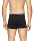 Фото #3 товара Calvin Klein 176580 Mens Cotton Stretch 3-Pack Boxer Brief Black Size Small