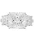 Фото #4 товара Cubic Zirconia Square Three Stone Statement Ring in Sterling Silver