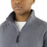 River's End Microfleece Jacket Womens Grey Casual Athletic Outerwear 8197-GY