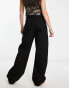 Фото #2 товара Dr Denim Donna straight leg trousers in black