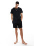 Hugo Bodywear linked t-shirt in black