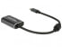Delock 62988 - 0.2 m - USB Type-C - HDMI Type A (Standard) - Male - Female - Straight