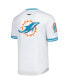 Фото #3 товара Men's Tua Tagovailoa White Miami Dolphins Player Name and Number Mesh T-shirt
