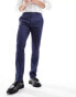 Фото #1 товара Twisted Tailor makowski suit trousers in navy