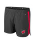 Men's Charcoal Wisconsin Badgers Langmore Shorts