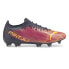 Фото #1 товара Puma Ultra 2.4 Firm GroundArtificial Ground Soccer Cleats Mens Burgundy Sneakers