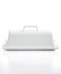 Фото #3 товара Whiteware Covered Butter Dish, Created for Macy's