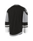 Big Boys Black, Gray Calgary Roughnecks Sublimated Replica Jersey