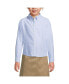 ფოტო #3 პროდუქტის Little Girls School Uniform Long Sleeve Oxford Dress Shirt