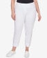 ფოტო #1 პროდუქტის Plus Size Ankle Tech Pant