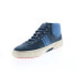 Фото #4 товара TCG Annecy TCG-AW19-ANN-NVD Mens Blue Suede Lace Up Lifestyle Sneakers Shoes