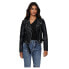 Фото #1 товара ONLY Vera Faux Biker leather jacket