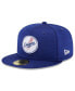 Фото #1 товара Men's Royal Los Angeles Dodgers 2023 Clubhouse 59FIFTY Fitted Hat